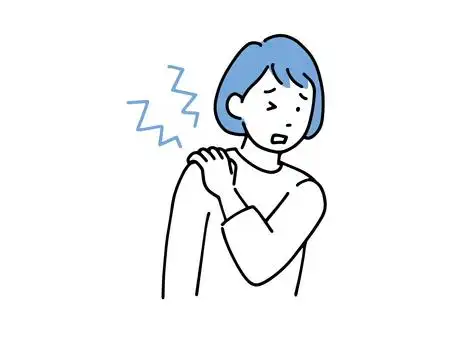 一個肩膀嚴重僵硬的女人