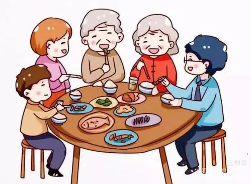 4.陪老人吃一顿饭.