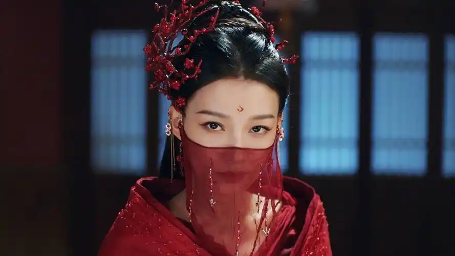 不得不称赞孙怡红衣造型太美了孙怡古装造型如此美艳