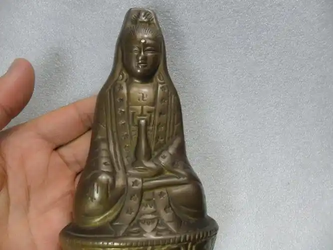 民国老铜佛观音菩萨佛像