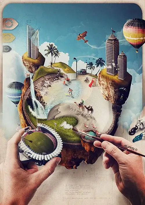 50幅超级创意的数码合成艺术设计作品欣赏(4)