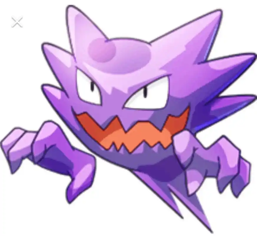 耿鬼的进化链 鬼斯-- 等级16 -->鬼斯通-- 通讯交换 -->耿鬼(可mega)