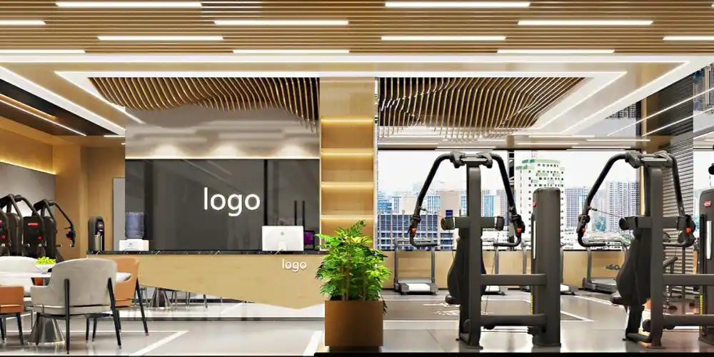 健身房设计#健身工作室设计#健身房装修#游泳健身#健身房效果图#健身