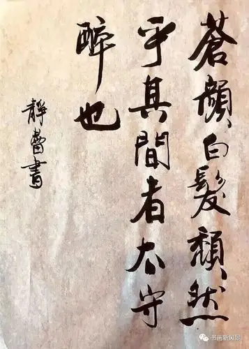 明星徐静蕾书画新作,越写越随心!