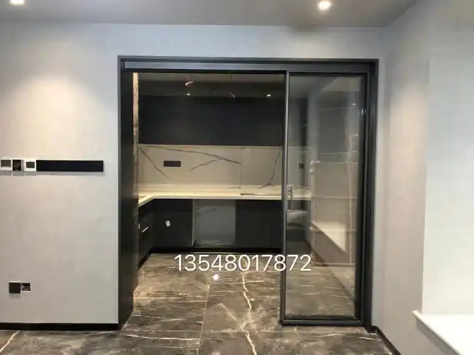 极窄推拉门极窄不锈钢门套铝合金门