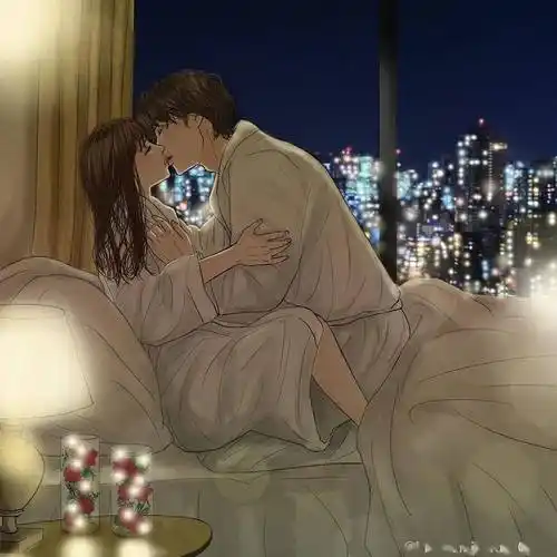 接吻狂魔日本插画师笔下又污又甜的情侣日常场面太过劲爆看完面红耳赤