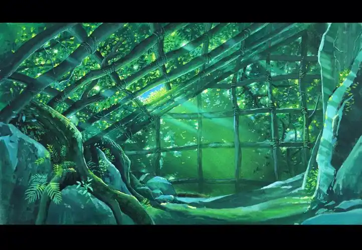 不透明水彩幽灵公主