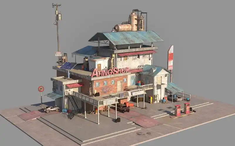 【maya场景建模】0基础房子模型制作,3小时建模核心思路讲解!