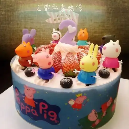 豆哥豆妹的麻麻做的水果奶油【生日蛋糕】