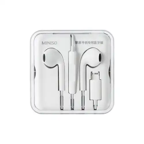 miniso名创优品苹果手机专用耳机蓝牙家居智能设备