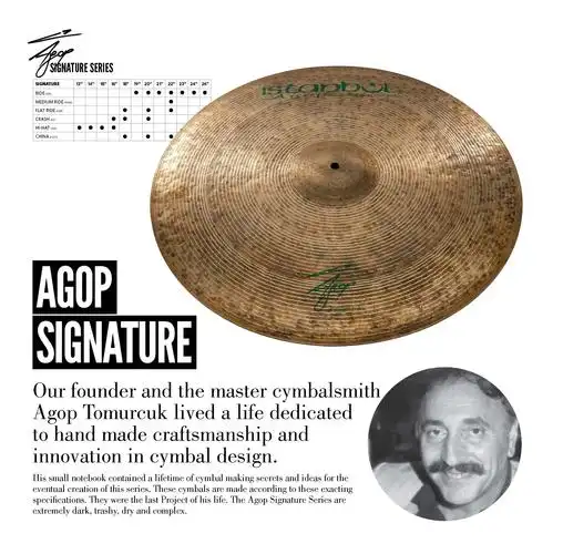 吊镲istanbulagop签名agfr18手工手工制制作土耳其原产其它乐器配件