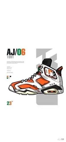 aj鞋手绘壁纸鞋控值得拥有