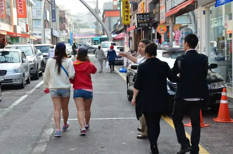 韩国街头,异域风情,随手拍