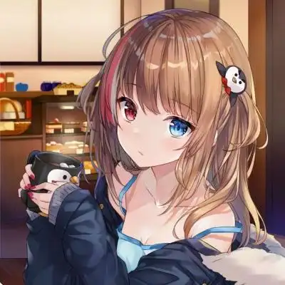 苏柒异瞳少女动漫头像二