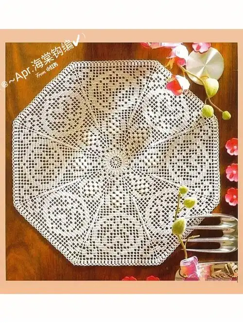 钩针图解  #手工钩针编织