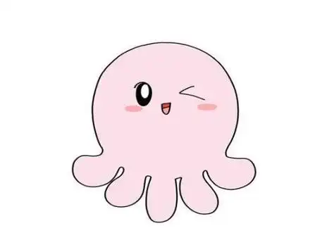 章鱼简笔画彩色漂亮怎么画 章鱼简笔画画法讲解