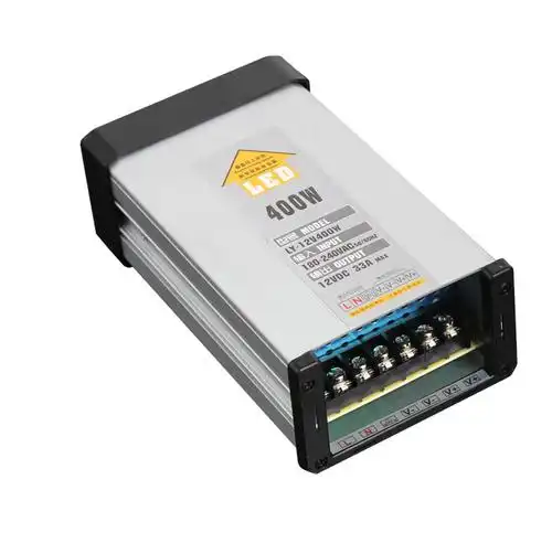 220v转12v400w33a直流led雨电源转化器灯箱广告牌发光字变压器12v33a