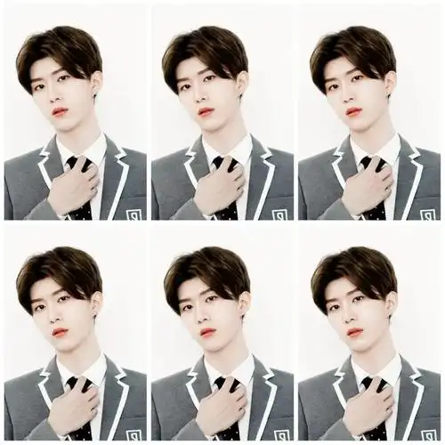 200207 丞丞证件照曝光 眉清目秀的大帅哥浩然正气