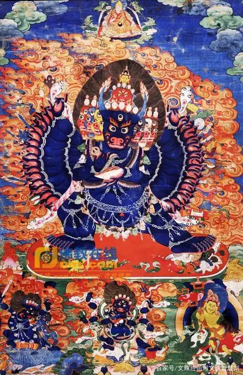 简单介绍一下三怙主:文殊菩萨,观音菩萨,金刚手菩萨.