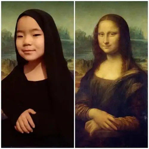 开心寒假之名画模仿秀