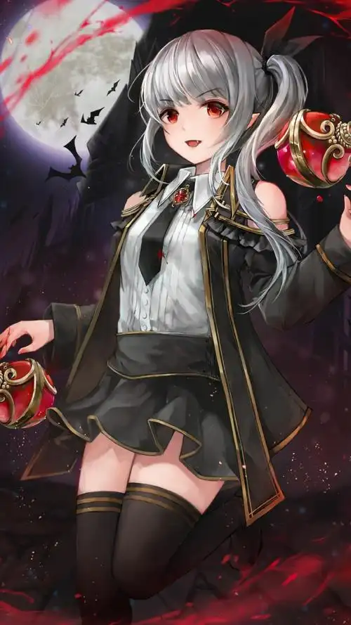 动漫美少女4k超分率超高清壁纸