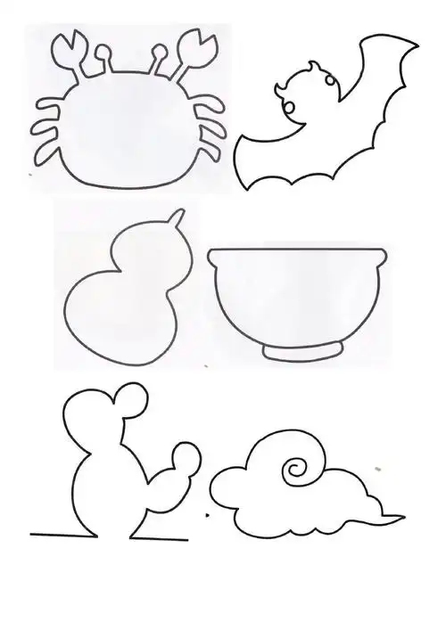 涂色画(一笔画)