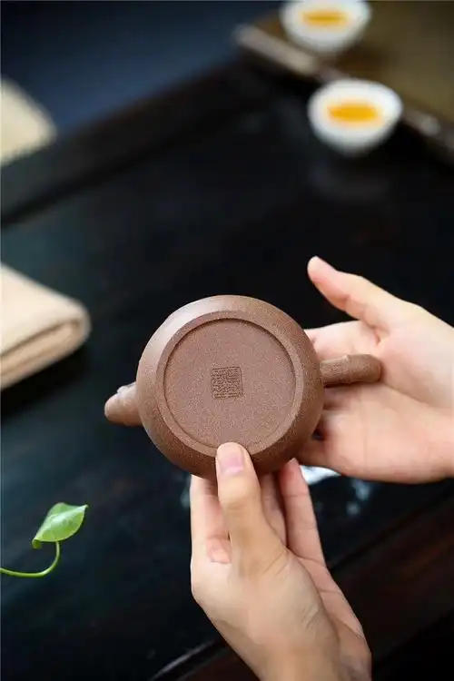 023刘如明静竹五彩段泥紫砂壶