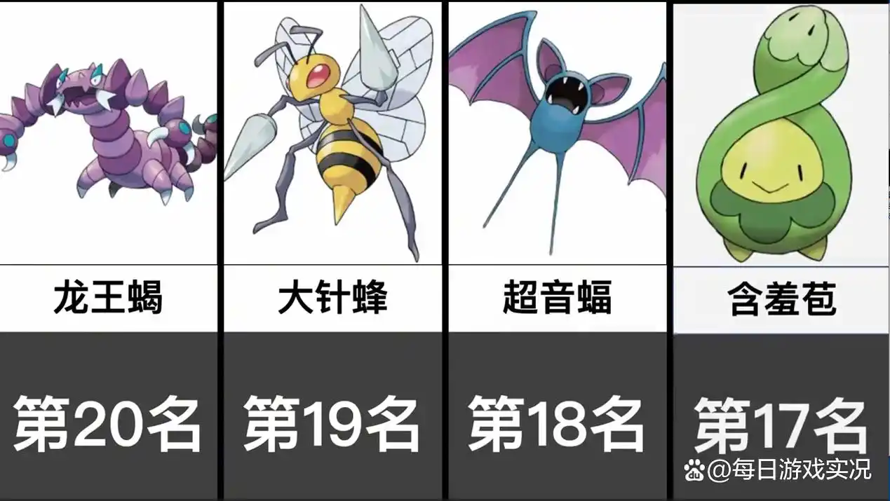 宝可梦剑盾:人气最高的毒属性宝可梦top20「日网评选」