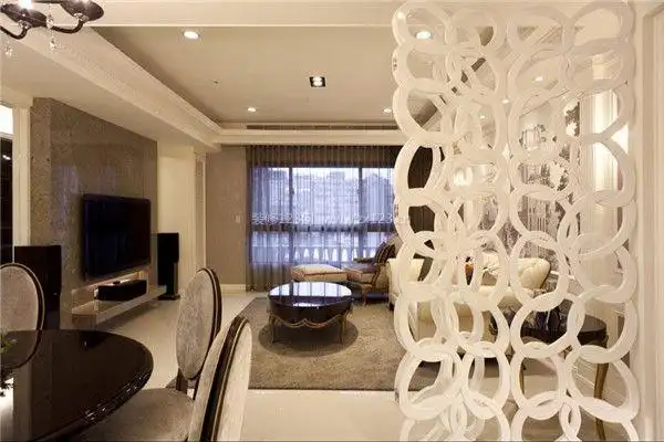 2022简约现代客厅石膏板吊顶装修图片