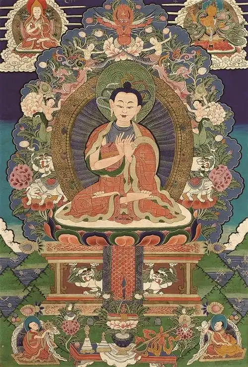 >成都八益2015秋季艺术品拍卖会>花鬘斗薮——金铜佛像唐卡专场 >正文