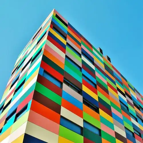 contemporary building blocks: color blocked architecture