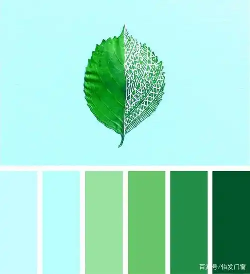 色卡:浅蓝色 植物绿 灰色 米色