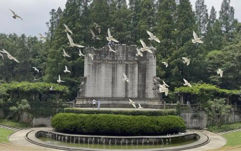 中山陵音乐台打卡-建筑师杨廷宝作品