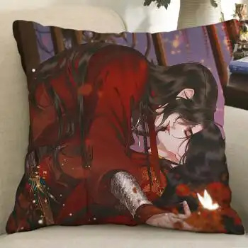 天官赐福玩偶天官赐福周边抱枕q版毛绒公仔玩偶娃娃谢怜花城海报枕头