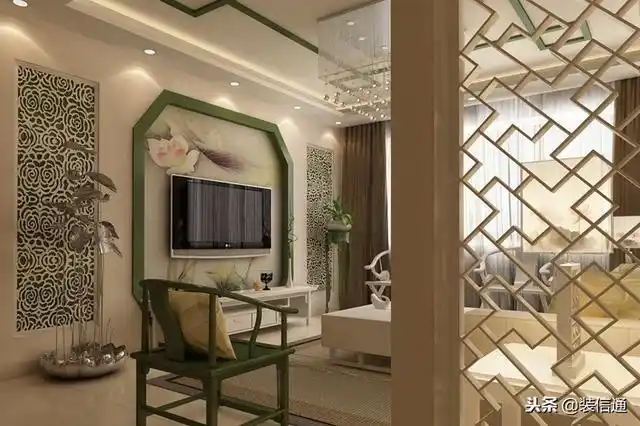 中式田园风格完美融合,广州装修网给你不一样的视觉效果!