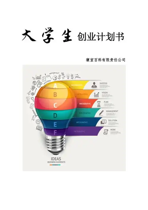 大学生创业计划书