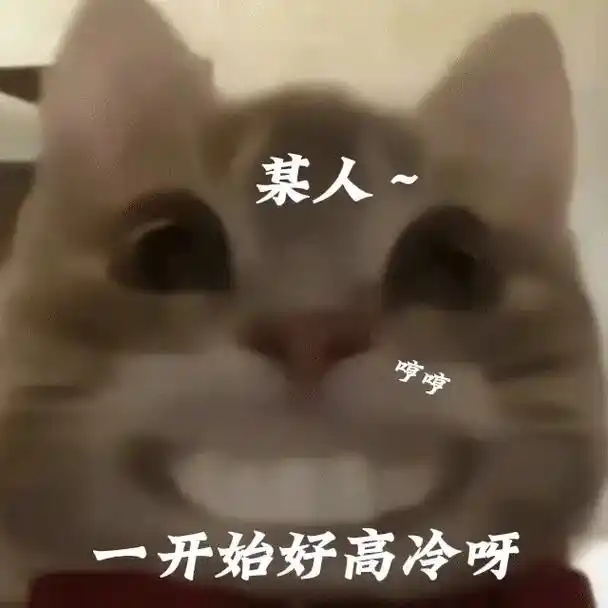 某人 一开始好高冷呀#表情包 #发给对象表情包 #套路表情包 - 抖音