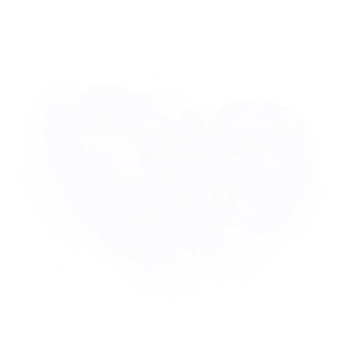 心形白云装饰png素材