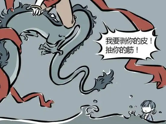 与东海三太子大战几百回合,好战的哪吒竟然将三太子的龙筋给抽了出来