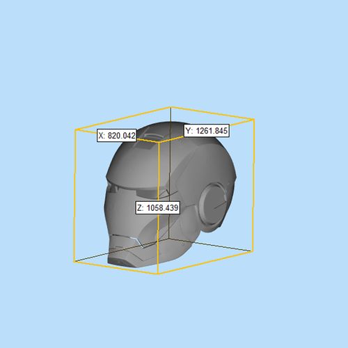 3d打印stl钢铁侠头盔拆件版01200609三维图纸(stl格式)