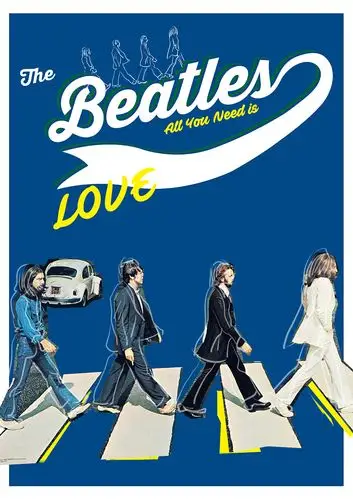 beatles甲壳虫乐队海报设计
