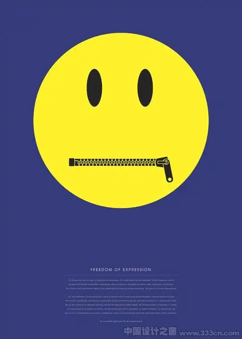 意大利言论自由海报展获奖作品选2