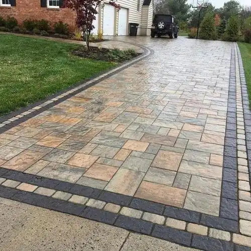 小庭院石材装饰设计——铺石