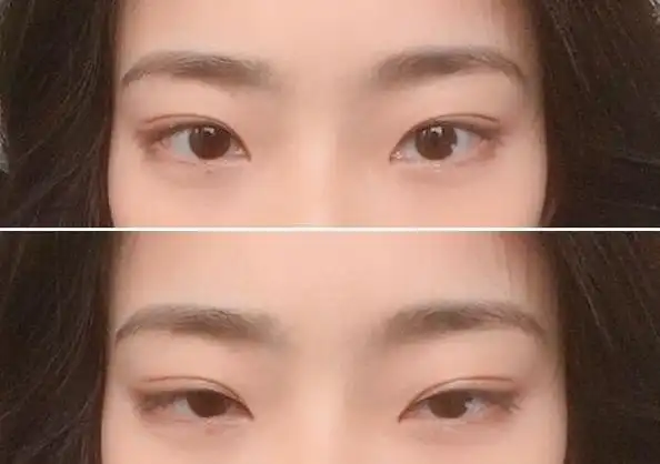 丹凤眼的标准图片