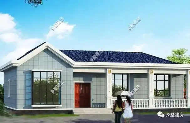 三栋农村一层小平房,只需要11万就能建成,不仅经济实用,外观还好看到