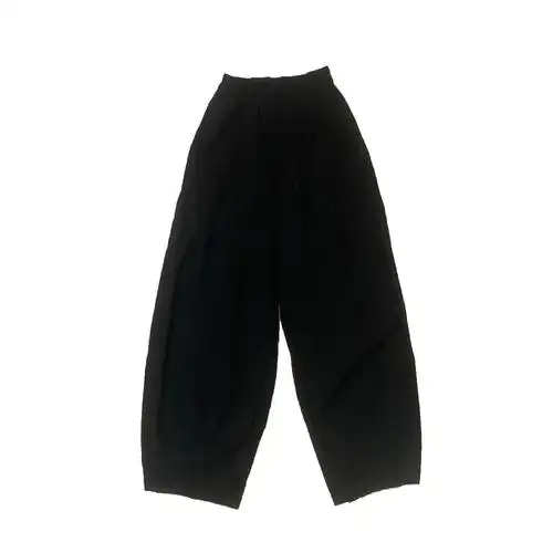 实拍 控价45 潮流宽松坠感灯笼裤嘻哈阔腿拖地裤垂感休闲哈伦裤