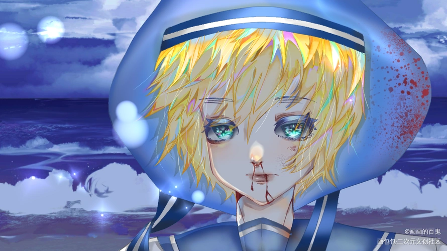 是西君!_黑塔利亚彼得·柯克兰日系绘画作品