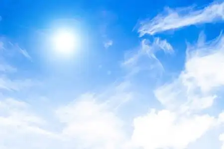 早晨天气晴朗,天气晴朗.复制空间.照片