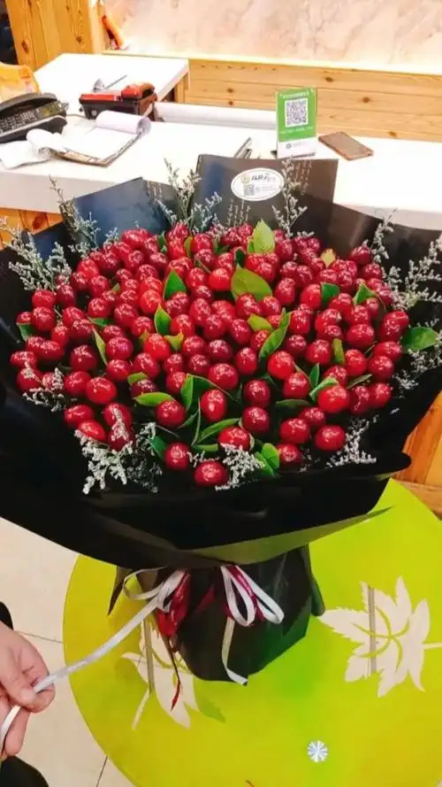 客订,樱桃花束!美美哒!