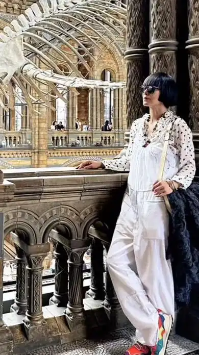 48岁苏岩近照苍老得快要认不出了,现在居然和老公前妻处成朋友